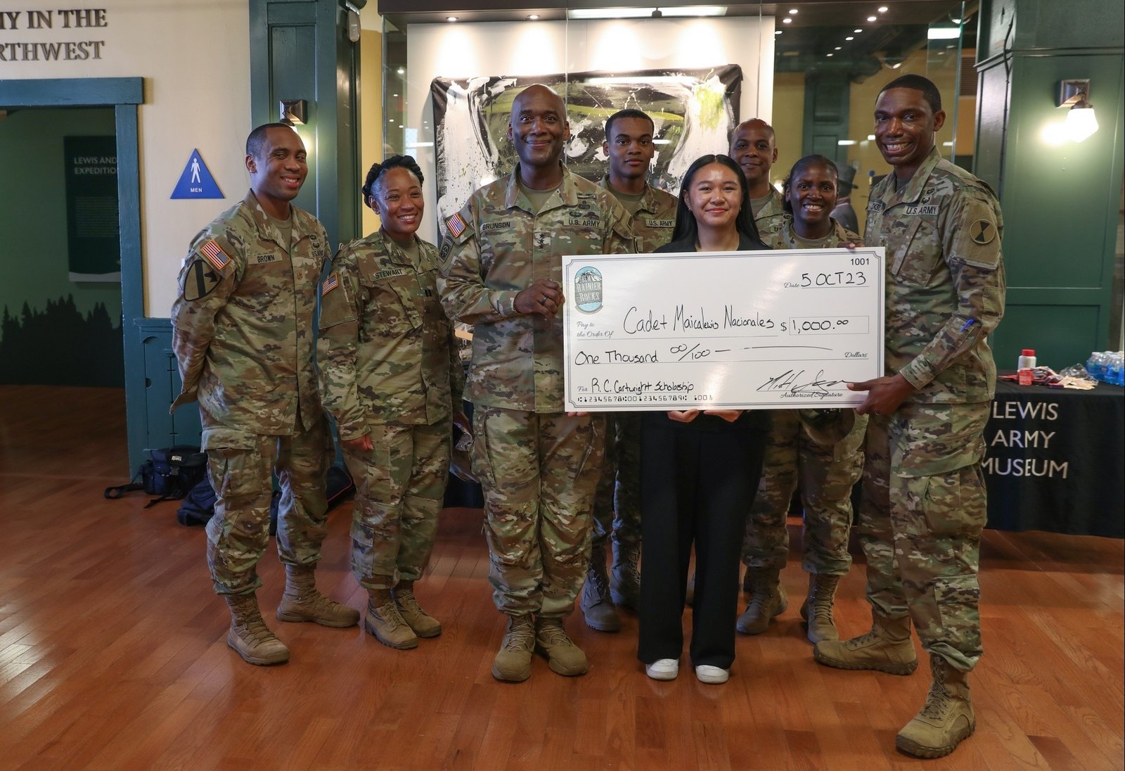 THE ROCKS scholarship recipients